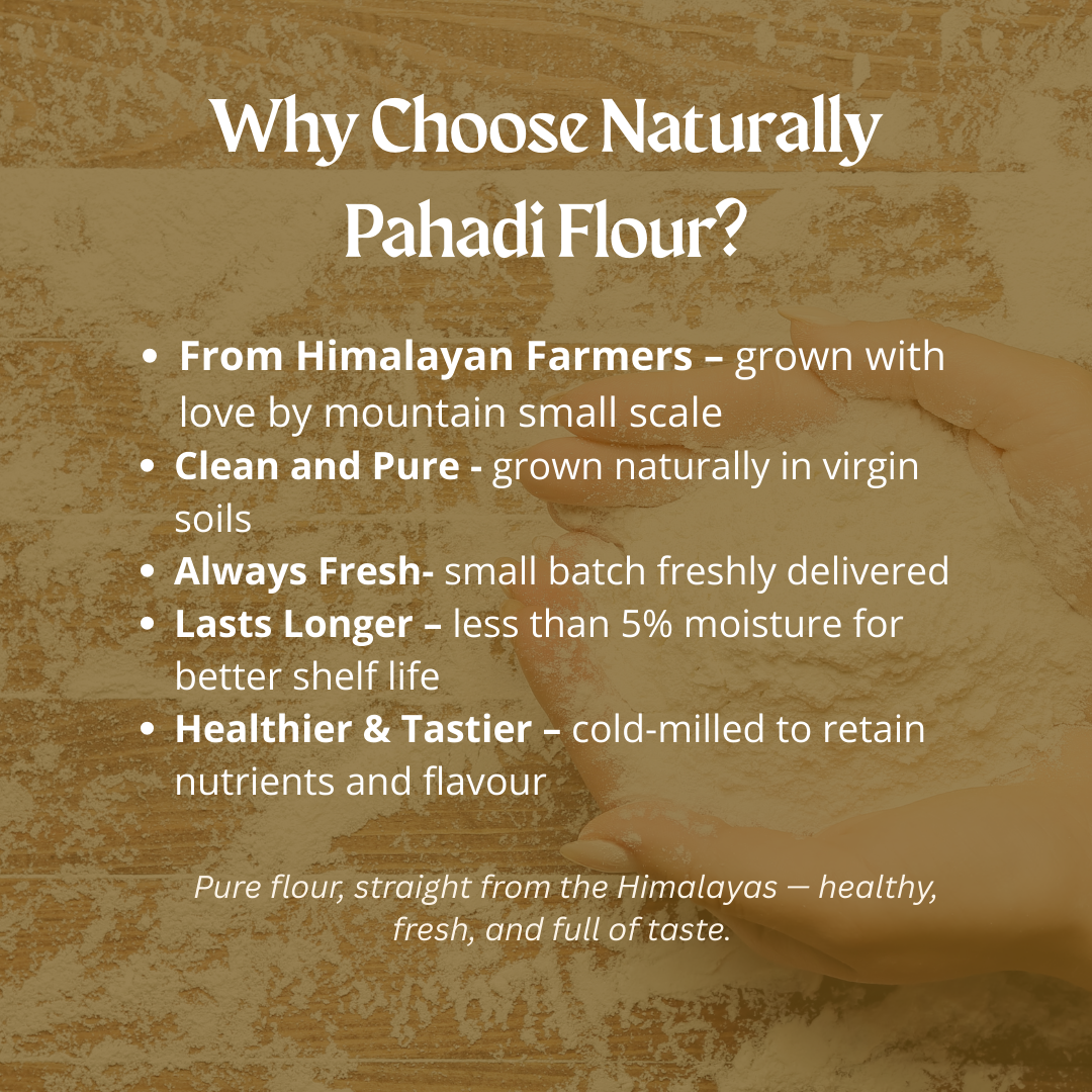 Himalayan Five Grain Pre-Diabetic Flour, Multigrain Atta