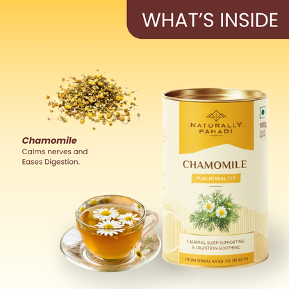 Chamomile Herbal Tea - Sleep Supporting Tea (100g)