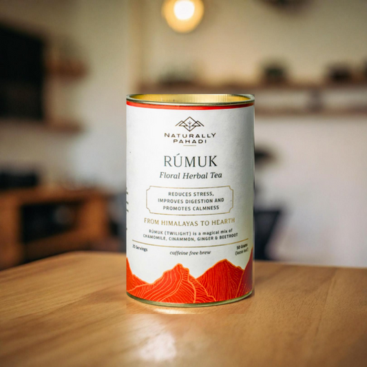 Rumuk Herbal Tea- Chamomile, Cinnamon, Beetroot & Ginger | Good for improves Digestion