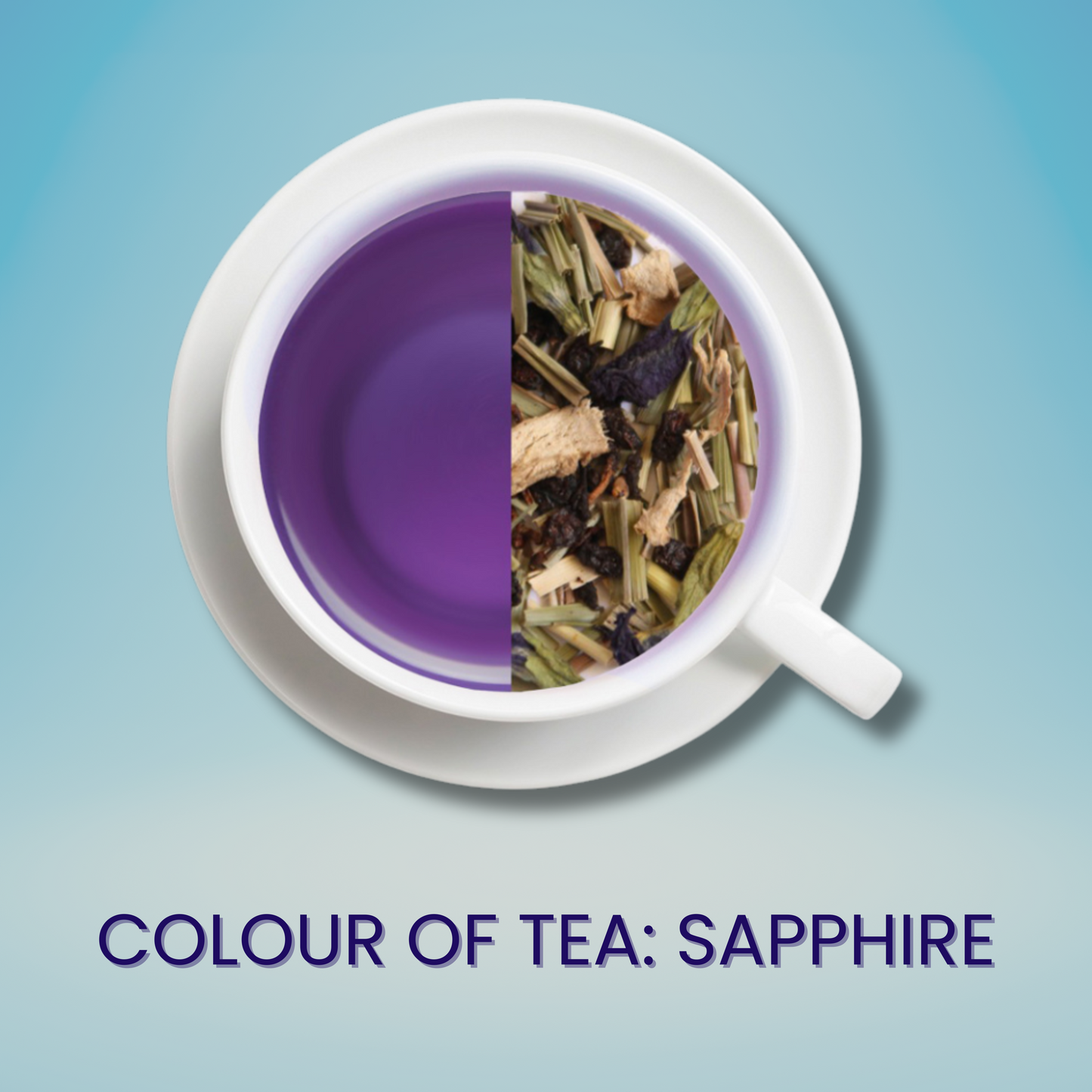 Hach ch'i Herbal Tea - Sea Buckthorn, Butterfly Pea Flower  | Immunity & Energy Boosting Tea