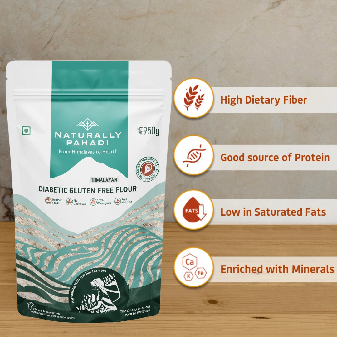 Himalayan Diabetic Gluten Free Flour (950g)