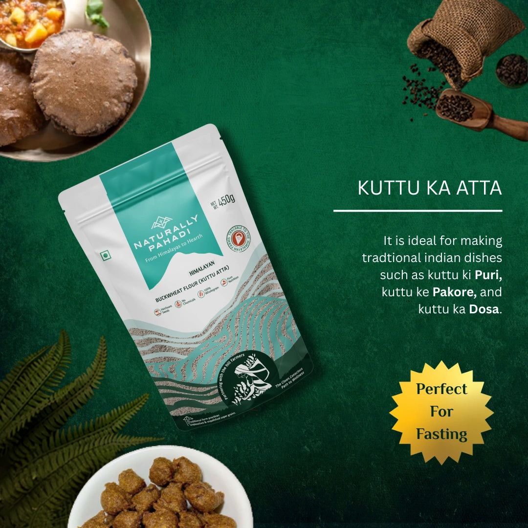 Himalayan Buckwheat Flour/ Kuttu Ka Atta (450g)