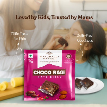 Choco Ragi Date Bite (Super Saver Pack of 10)