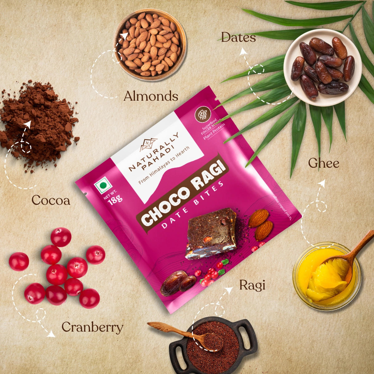 Choco Ragi Date Bite (Super Saver Pack of 10)