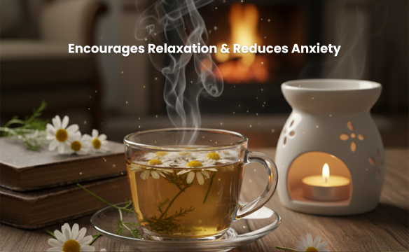 Encourages Relaxation & Reduces Anxiety
