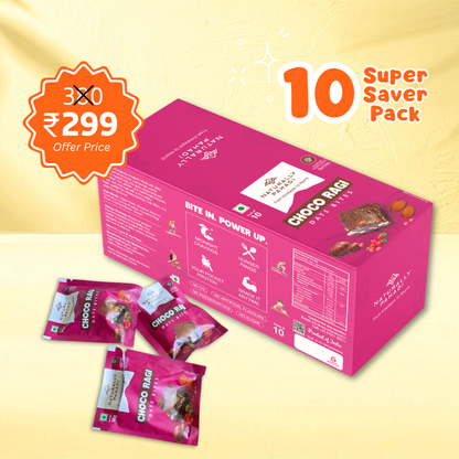 Choco Ragi Date Bite (Super Saver Pack of 10)
