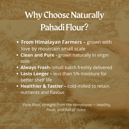 Himalayan Five Grain Pre-Diabetic Flour, Multigrain Atta