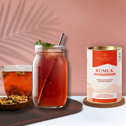 Rumukh Herbal Tea -  For Better Digestion and Gut Health - (50g)