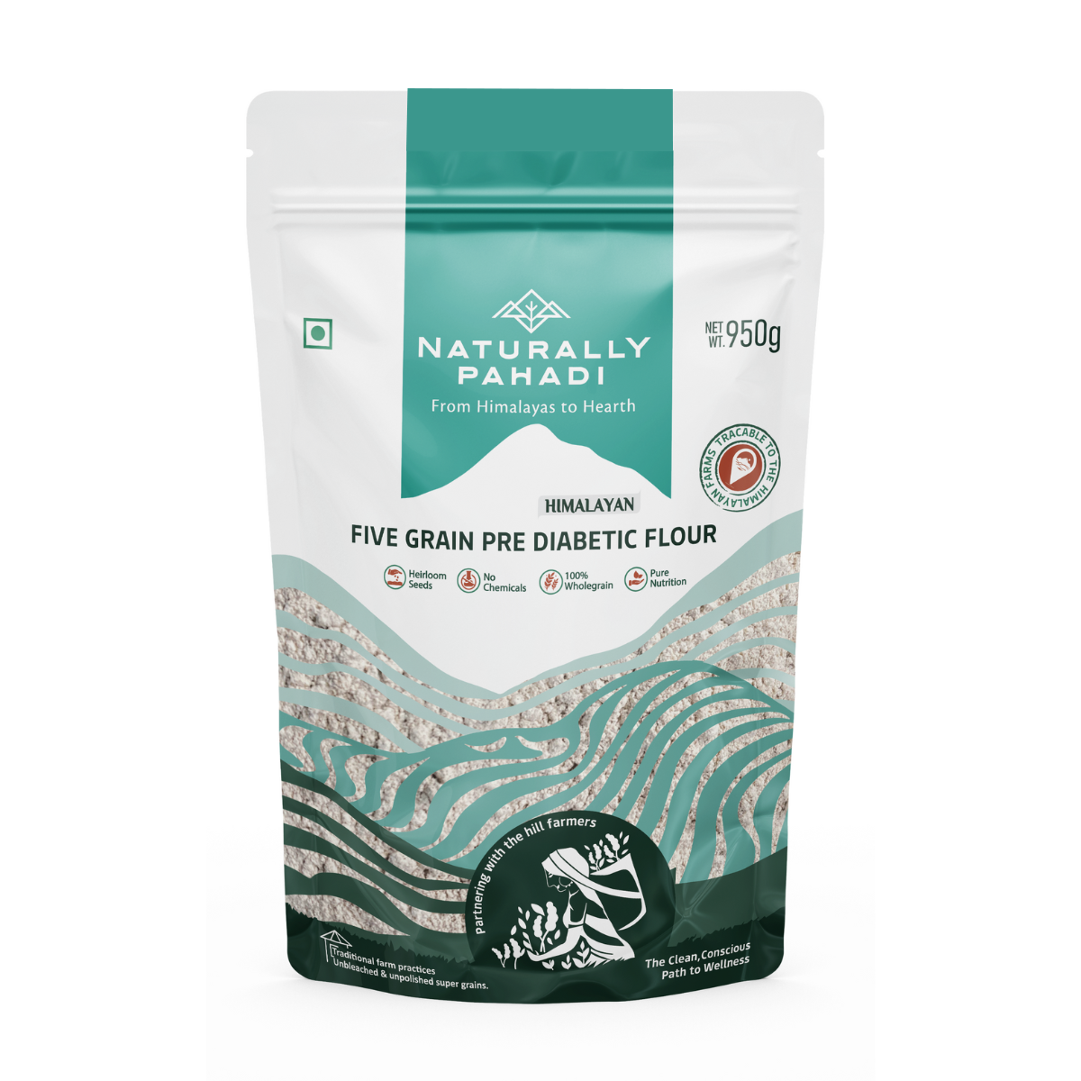 Himalayan  Five Grain Pre Diabetic Flour (950g)