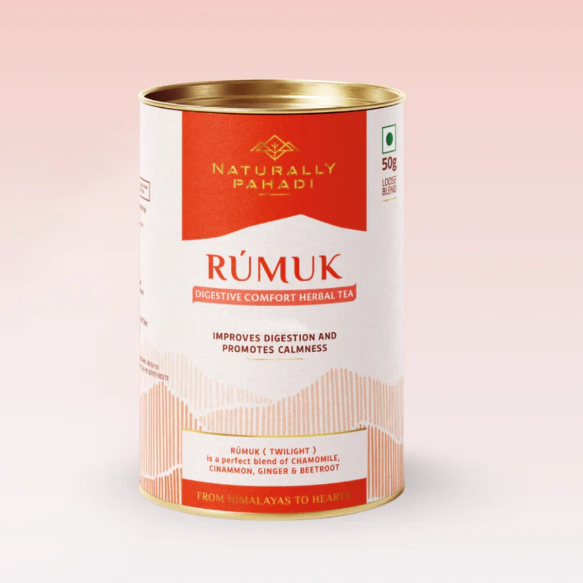 Rumukh Herbal Tea -  For Better Digestion and Gut Health - (50g)