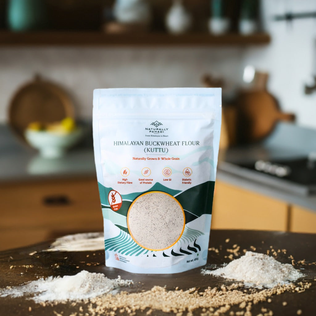 Himalayan Buckwheat Kuttu Ka Atta, Gluten Free