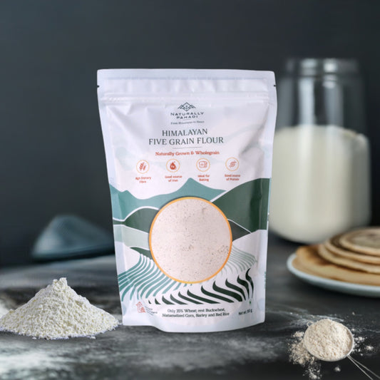 Himalayan Five Grain Pre-Diabetic Flour, Multigrain Atta