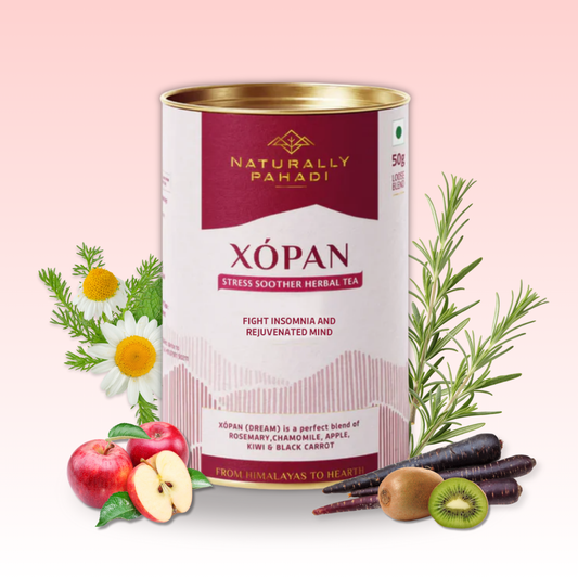Xopan Herbal Tea - Calms Mind Helps Sleep Naturally - (50g)