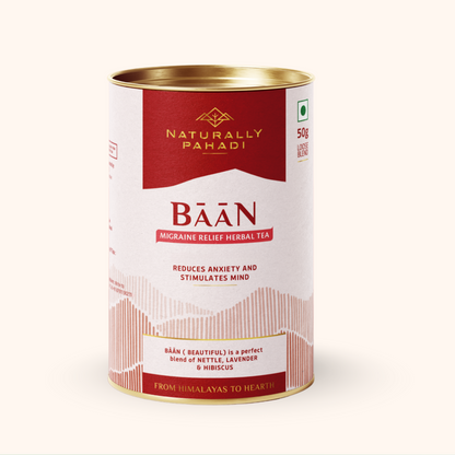Baan Herbal Tea- Lavender, Nettle, Hibiscus | Anxiety & Migration Relief Tea