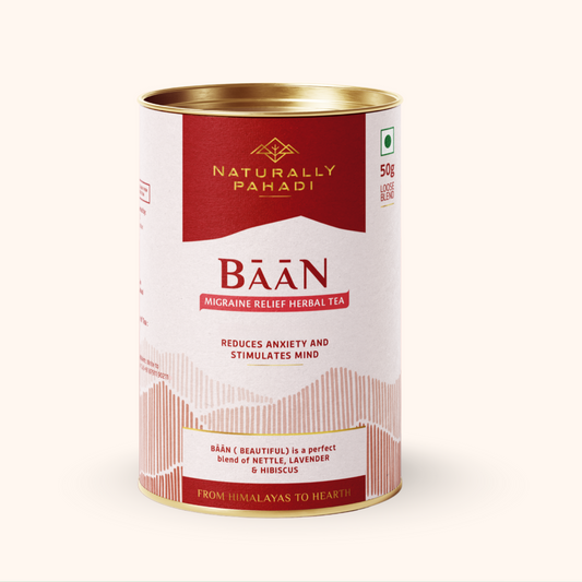 Baan Herbal Tea- Lavender, Nettle, Hibiscus | Anxiety & Migration Relief Tea