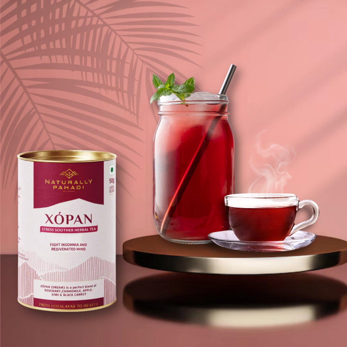 Xopan Herbal Tea - Calms Mind Helps Sleep Naturally - (50g)