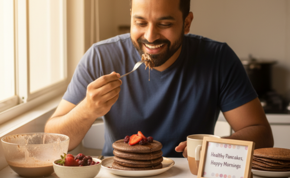 Healthy Pancakes, Happy Mornings
